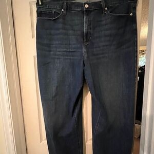 Banana Republic 35/20 High Rise Barrel Jeans size 20